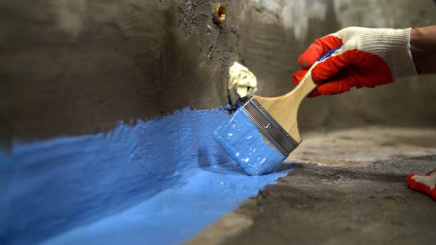 SJ Waterproofing Pros commercial waterproofing team near Pine Beach, NJ